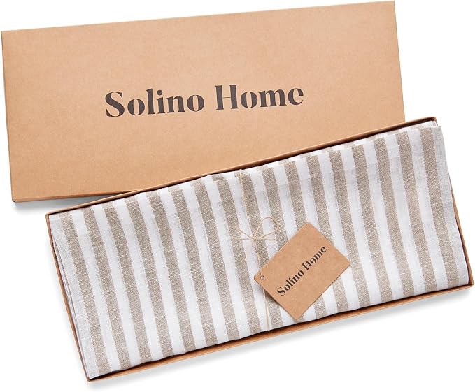 Solino Home Linen Table Runner 72 Inches Long - Image 6