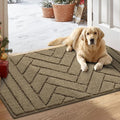 Tindbea Dog Mat for Muddy Paws, Absorbs Moisture Dirt Non-Slip Washable Mud Mat by Unknown