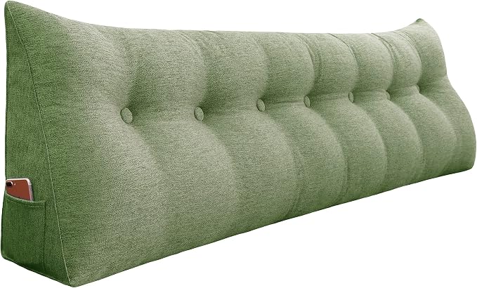 Wedge Headboard Pillow Dorm Room Reading Pillow Back Support - Image 2