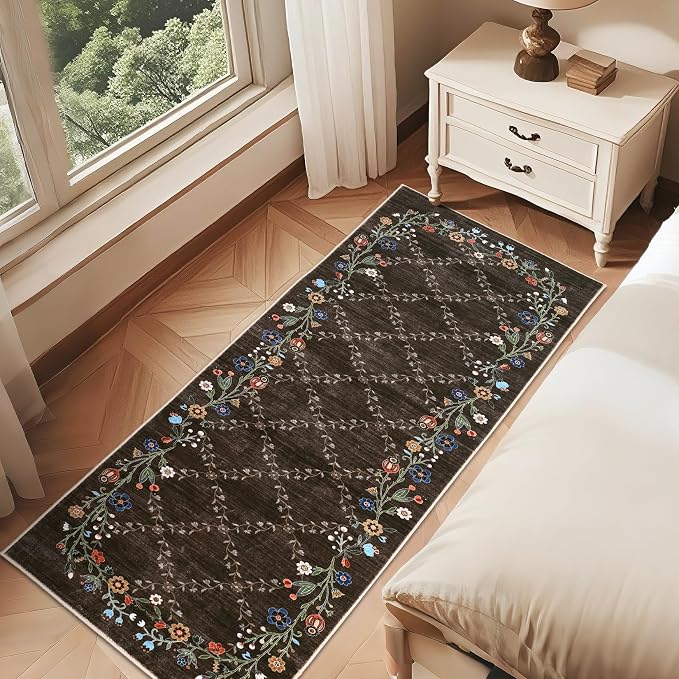 GarveeHome 2x6 Washable Floral Runner Rugs - Image 4