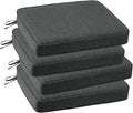 Outdoor Square Corner Seat Cushion, 18.5"x16"x3", Non Slip Seat Cushion Pads by Supdurplus