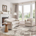 Abstract Living Room Rug 9x9 by kakania