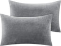 BEDELITE Flannel Pillowcases Standard Set of 2, Super Soft Fleece Pillow Case by BEDELITE