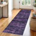 2x6 Modern Abstract Runner Rug for Hallways, Non-Shedding Washable Runners for by SiiloomRug