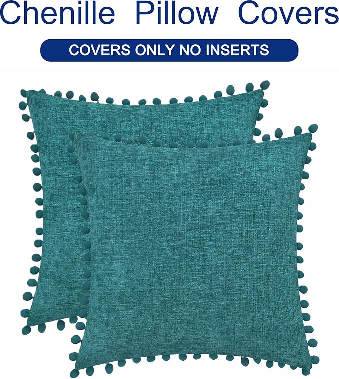 CaliTime Throw Pillow Covers Decorative 20 X 12 Inches Pack of 2 Cozy Solid - Image 6