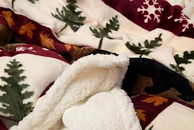 CARSTENS, INC. Ultra Premium Super Soft Plush Sherpa Fleece Oversized Throw - Image 9