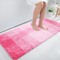OLANLY Bathroom Runner Rugs 47x24, Extra Soft Absorbent Microfiber Bath Rugs by OLANLY