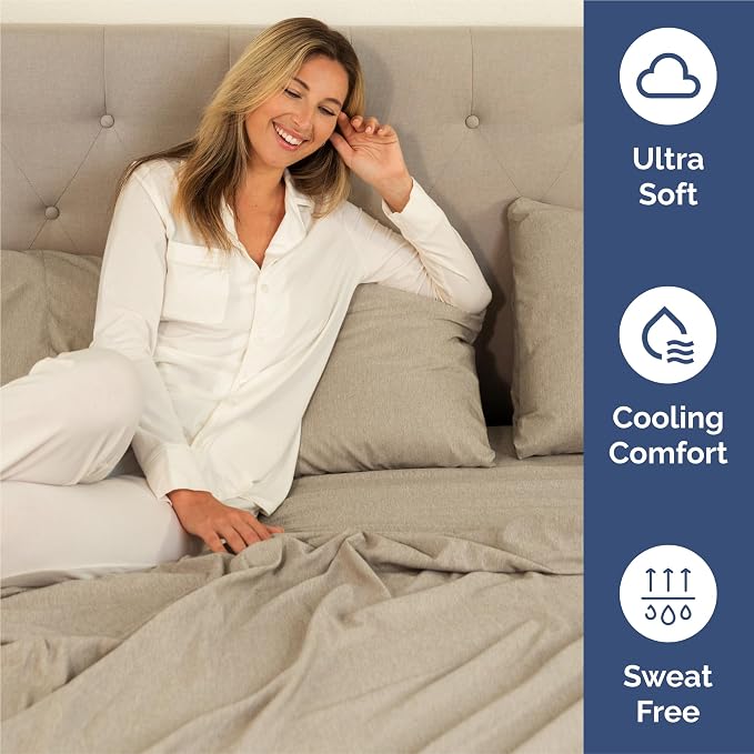 King Size 4 Piece Sheet Set - Image 4