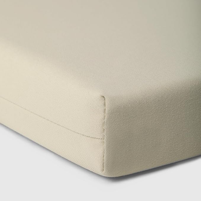 WestinTrends Solace Outdoor Patio Kitchen Dining Chair Square Seat Cushions Set - Image 7