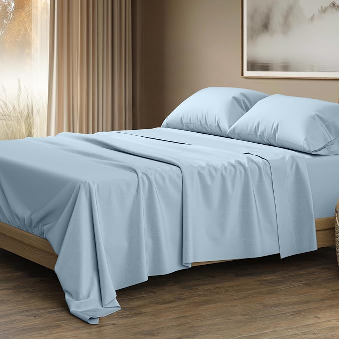 THREAD SPREAD 100% Egyptian Cotton King Size Sheets Set by THREADSPREAD