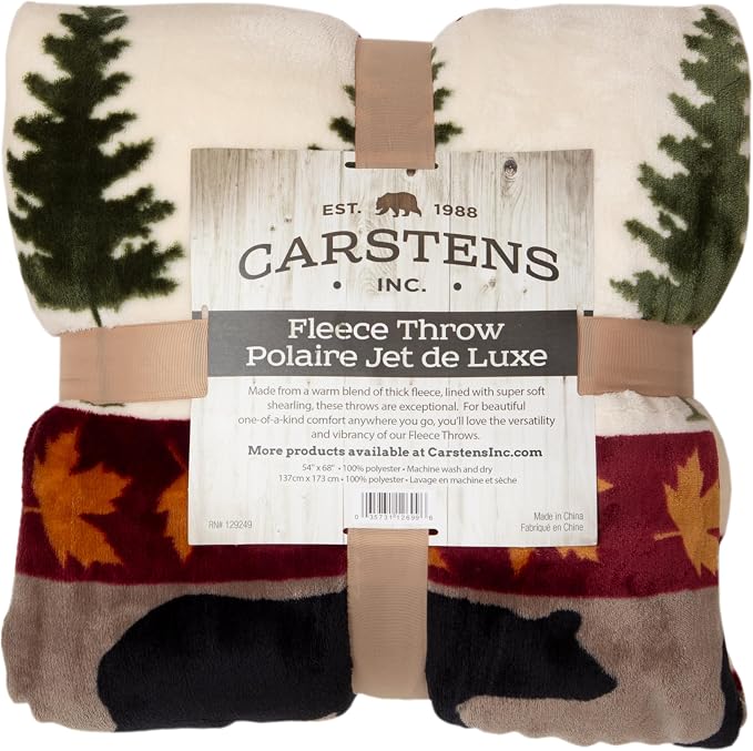 CARSTENS, INC. Ultra Premium Super Soft Plush Sherpa Fleece Oversized Throw - Image 5