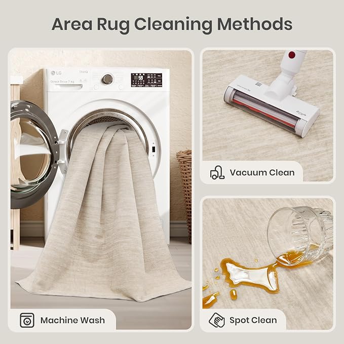 Valenrug Washable Rugs 8x10 - Image 5