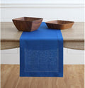 Solino Home Linen Royal Blue Table Runner 132 Inches Long by SolinoHome