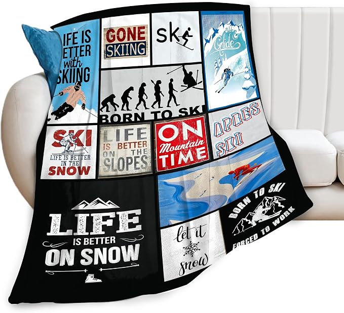 Soft Warm Cosy Fleece Blanket for Couch Bed by citari