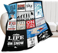 Soft Warm Cosy Fleece Blanket for Couch Bed by citari