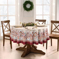 Elrene Home Fashions Gingerbread Village Bliss Christmas/Holiday Bordered by ElreneHomeFashions