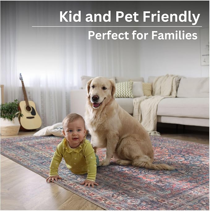 Bloom Rugs Washable Non-Slip 12 ft Runner - Image 9