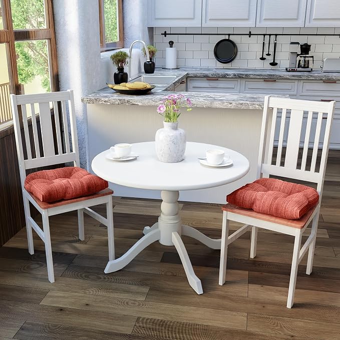 Klear Vu Gripper Overstuffed Universal Non-Slip Dining Chair Cushions - Image 6