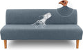 H.VERSAILTEX 100% Waterproof Stretch Futon Slipcover Armless Sofa Cover by HVERSAILTEX
