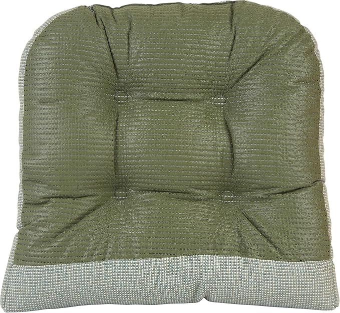 Klear Vu Gripper Overstuffed Universal Non-Slip Dining Chair Cushions - Image 10