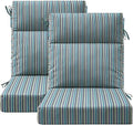 Sunbrella Outdoor High Back Chair Cushion Seat Pads, 44 x 21 Inch by Unimatta