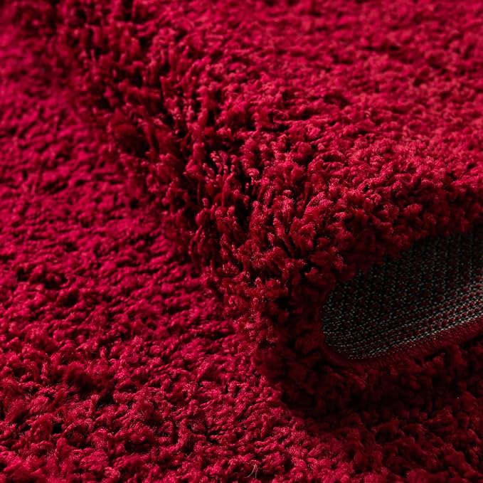 Unique Loom Solid Shag Collection Area Rug - Image 6