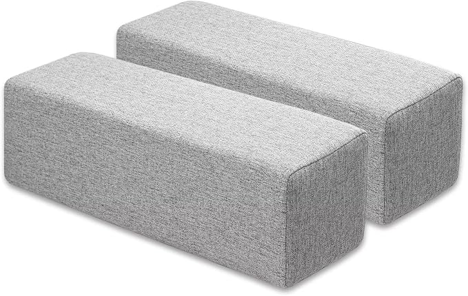 Couch Arm Rest Pillow, Linen Armrest Cushion, High Density Foam Armrest Cushion by NANGELRN