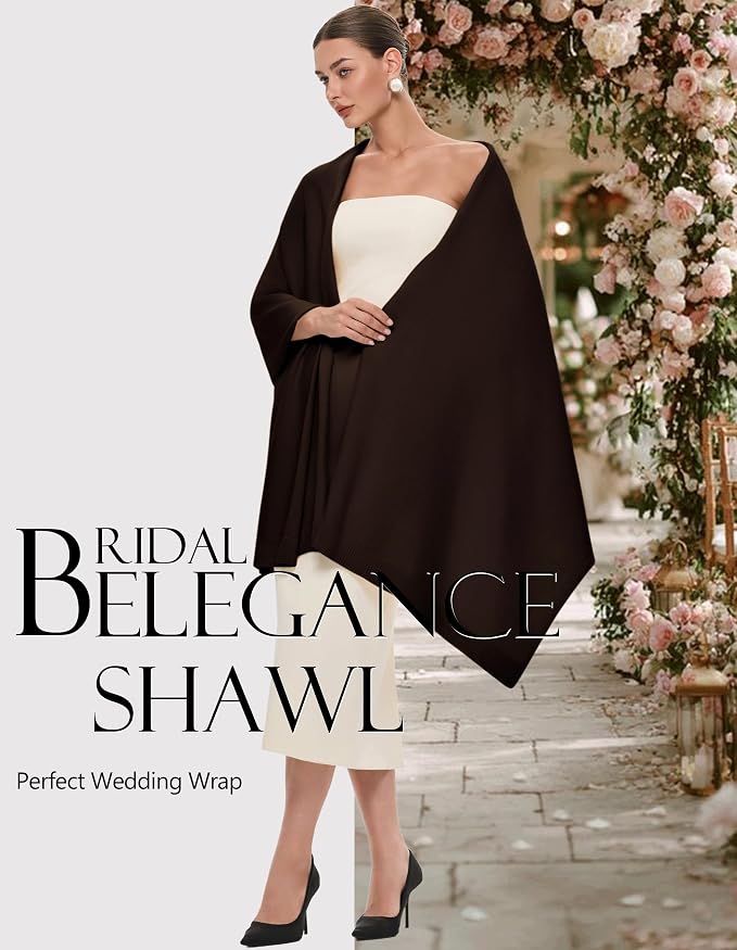 PULI Women's Pashmina Shawl Wraps - Image 2