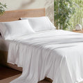 Bedsure Full Size Bed Sheets, Cooling Sheets, Rayon Derived from Bamboo by BEDSURE