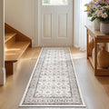 jinchan Floral Runner Rug 2x5 by JINCHAN