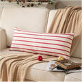 Caflife Christmas Lumbar Pillow Covers 14x36, Farmhouse Boho Decorative Sofa by Caflife
