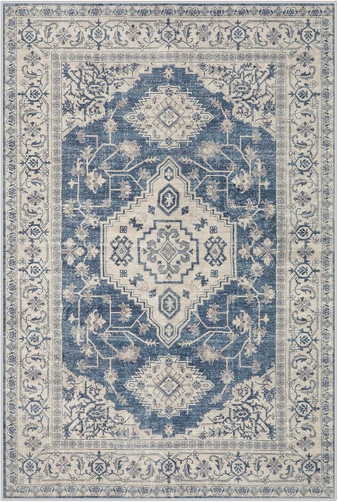 Lahome Oriental Area Rug, 3x5 Washable Rugs - Image 8