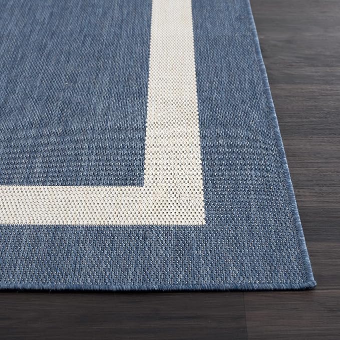 CAMILSON Outdoor Rug 6x9, Modern Outside Rugs - Image 6