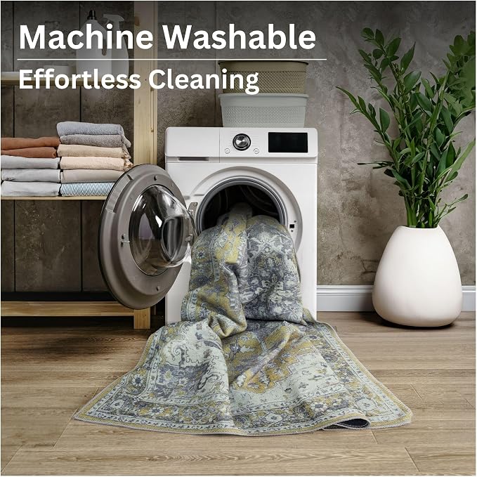 Bloom Rugs Washable Non-Slip 12 ft Runner - Image 9
