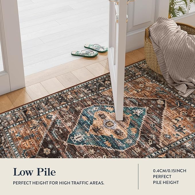Lahome Washable Living Room Area Rug - Image 5
