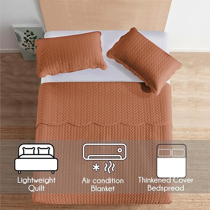 IR Imperial Rooms California King Quilt Bedding Set Size + 2 Pillow Shams - Image 2