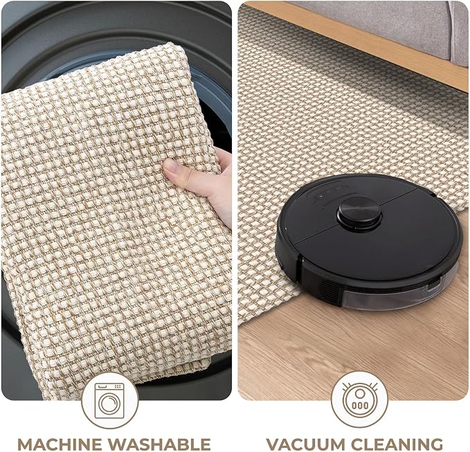 KOZYFLY Runners for Hallways 3x10 ft Washable Kitchen Runner Non Slip Rubber - Image 7
