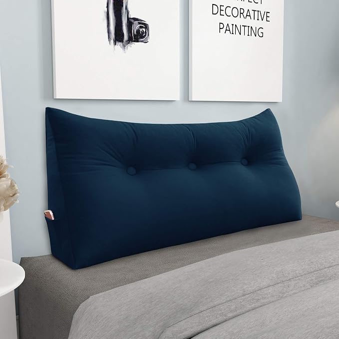 Wedge Headboard Pillow Dorm Room Reading Pillow Back Support - Image 7