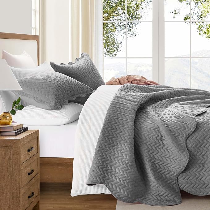 IR Imperial Rooms Queen Quilt Bedding Set Size + 2 Pillow Shams - Image 8
