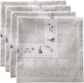 Maison d' Hermine Cloth Napkins Set of 4 100% Cotton by MaisondHermine