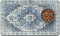 Pet Food Mats for Floor, Absorbent Dog Mat for Food and Water Dispenser Mat by Unknown