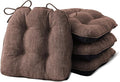 Chair Cushions for Dining Chairs Set of 4, Kitchen Chair Cushions, Chair Pads by IPYNBAP