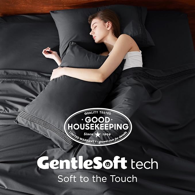 Bedsure Deep Pocket Twin Sheets Set - Image 5