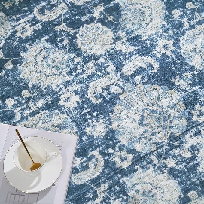 jinchan Fiora Round Rug 7ft Area Rug - Image 7