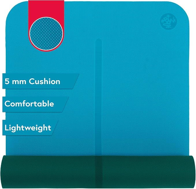 Manduka Begin Yoga Mat 68" - 5mm Cushioning | Comfortable by Manduka