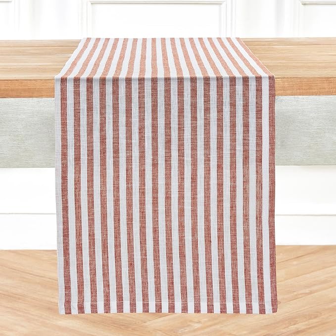 Solino Home Linen Table Runner 48 Inches by SolinoHome