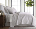 Levtex Home Tobago Stripe Charcoal Reversible Full/Queen Quilt Set and 2 Pillow by LevtexHome
