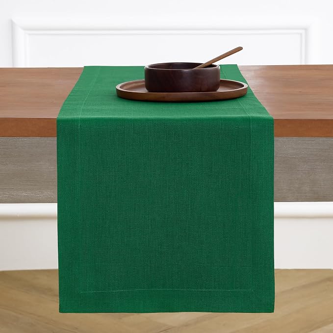 Solino Home Linen Table Runner 72 Inches Long by SolinoHome