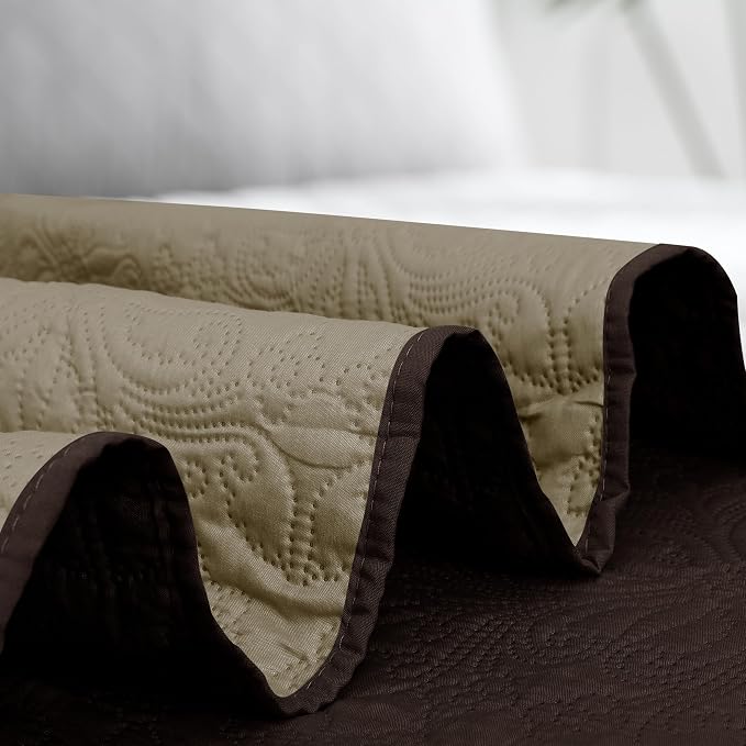 Easy-Going Full/Queen Size Reversible Quilt Set - Image 7