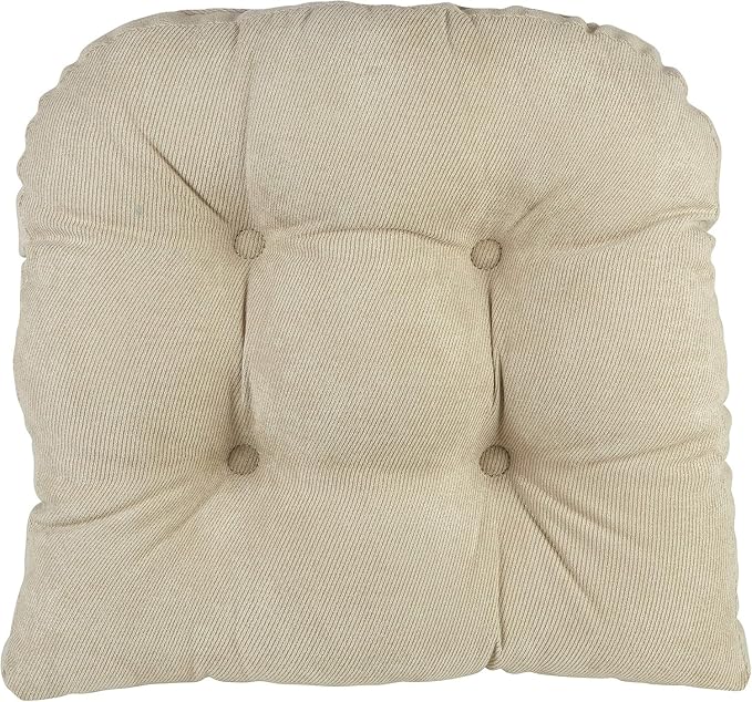 Klear Vu Gripper Overstuffed Universal Non-Slip Dining Chair Cushions - Image 9